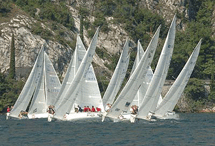 Winter Cup: vela d'inverno
sul lago di Garda